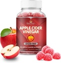 BeLive Apple Cider Vinegar Gummies - ACV Gummies Without Sugar I Detox &amp; Cleanse Digestive Health I Alternative to Capsules, Vegan, Keto Friendly, Non-GMO, Gluten Free ← 60 Ct