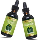 Go Nutrients Liquid Vitamin D3 with K2 (MK-7) Drops 1oz " Selenium 200 mcg Suplemento 1.0 oz sometida tóxico Vitamina D3 y K2 peru Suplementos con Mineral Selenium Liquid and Purified Water