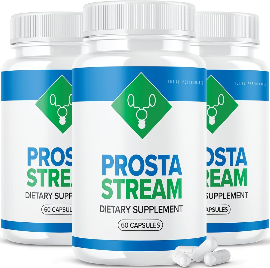 PERFORMAN IDEAL (3 Pack) Prosta Stream Prostate Supplement Prostastream Pills (180 cápsulas)