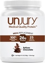 Reemplazo de carne sin lesiones Polvo de chocolate ← 26g Protein  25 Vitaminas y Minerales