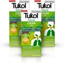 TUKOL Naturals Elderberry Syrup with Vitamin C, D, and Zinc, Immune Support Supplement with Natural Honey for Adults & Teens, Herbal Elderberry Boost for Immunity & Antioxidant Support, 6oz, Pack of 3