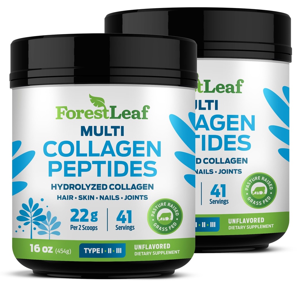 Collagen Peptides Powder Desflavored - Hidrolyzed Collagen Protein Powder Tipo 1, 2 & 3 - Grass Fed Keto Collagen Powder for Women &amp; Hombre - Pelo Vital, Piel, uñas, uniones, recuperación, 11g Por Serving