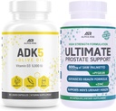 ADK 5 Suplemento de vitamina + mejor apoyo a la próstata del país - Suplemento de salud de próstata para hombres