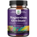 Puro Magnesio Glycinate Suplemento 400mg Por Serving - Vegan High Absorption Chelated Magnesium Capsules for Women &amp; Men with Elemental 400mg for Mood Sleep and Relaxation Support - 240 Count