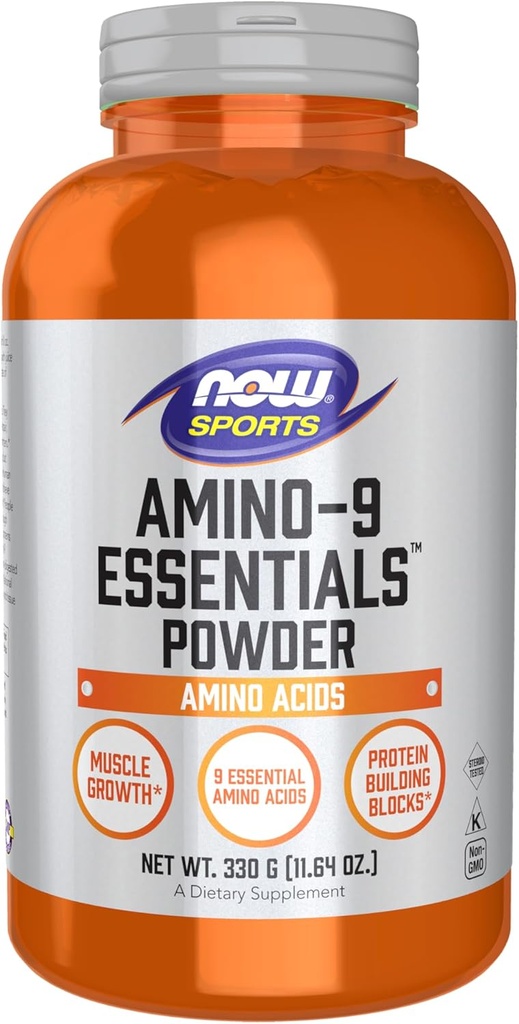 AHORA Sports Nutrition, Amino-9 EssentialsTM Powder, Enhanced Protein Synthesis, Amino Acids, 330-Grams