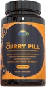 The Curry Pill - 90 Conde Suplemento dietético con Turmeric de alta concentración, ajo, jengibre, cayena y pimienta negra