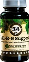 Herbs de forro de plata 34 Canine Al-R-G - Suplemento de alergia herbaria para perros - Alivio natural para perros - Boosts a Dog's Healthy, Normal, and Natural Response to Allergens - 90 cápsulas