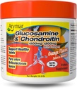 Arymar Glucosamina 1500 mg + Condroitina 1200 mg con Collagen – Polvo Conjunto de Salud sabor a naranja, 300 g