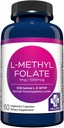 MD Life L Methylfolate 1mg - Professional-Grade Active Methylfolate Supplement - Maximum Potency MTHFR Suplementos - L metilfolato 1mg 60 cápsulas - Aminoácidos esenciales