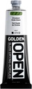 OPEN Acrílicos de secado lento por GOLDEN, Oxido de cromo Verde, tubo 5 fl oz., Pintura acrílica profesional, Opaque