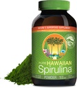 Nutrex Hawaii, Pure Hawaiian Spirulina Powder, Vegan, apoya el sistema inmunológico, corazón, células y energía, 16 onzas