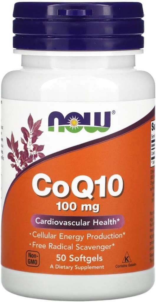 Ahora Alimentos - CoQ10 Salud Cardiovascular 100 mg. - 50 Softgels