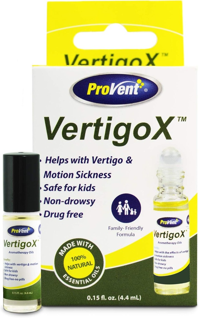 Provent Vertigo X Relief Oil, 0.15 Ounce