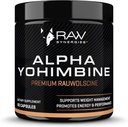 Alpha Yohimbine – Yohimbe Bark Fat Burner, Píldoras de Pérdida de Peso que funcionan rápido - 3er Partido Tested for Purity and Potency, 60 cápsulas por RAW Synergies