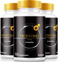 (3 Pack) Prostomo Capsules - Fórmula Oficial de Apoyo Prostate Heath, All Natural Supplement to Regain Control " Achieve Total Wellness, Premium Pros Tomo Pills Review (180 cápsulas)