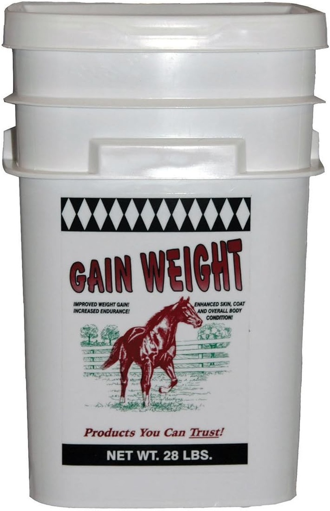 Cox Vet Lab Gain Peso, Suplemento de caballo, 25 Lb
