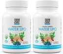 ¡Sí puedes! Píldoras Lipo de agua natural - Limpieza diurética con electrolitos & vitaminas - Ayudas con retención de agua - Sin gluten, 21 cápsulas por botella (2 Pack)