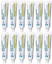 Globo (12 Pack) Triple Antibiótico Primer Intento de primeros auxilios 1 oz, Intento antibiótico de primeros auxilios, Protección de infecciones de 24 horas, Tratamiento de la lujuria para Raspas, Quemaduras y cortes menores
