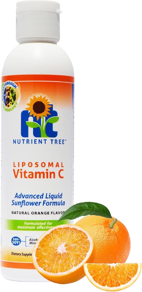 Liposomal Vitamina C ← Alcohol Gratis ← Non-Soy ← Non-GMO Silencio Made in USA
