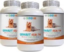 Soporte de la vejiga para perros - Dog Urinary Health Fórmula - Ayuda con problemas de incontinencia y vejiga - Immune Boost - Dog Cranberry Suplemento chew - 3 Bottles (270 Treats)