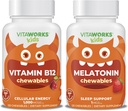 Niños Vitamina B12 Chewables + Melatonina 1mg Chewables Bundle