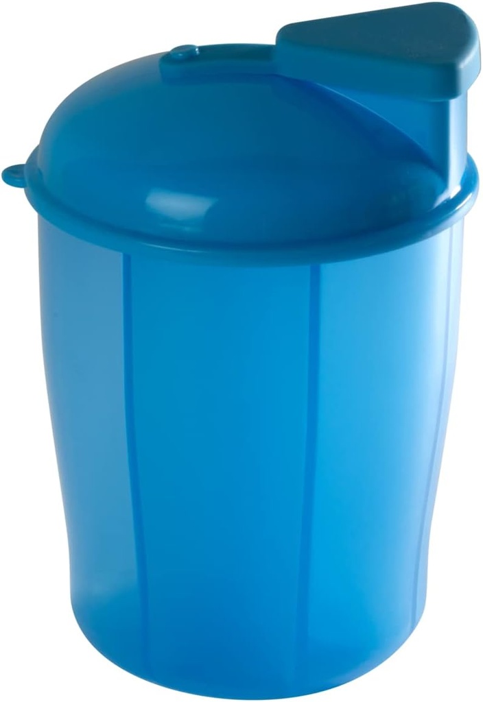 Organizador de vitaminas EZY DOSE, 6 grandes compartimientos, almacenamiento de vitaminas y medicamentos de 30 días, mantener las vitaminas & medicamentos en el cheque, fácil de usar, duradera y viaje amigable, azul, BPA Gratis