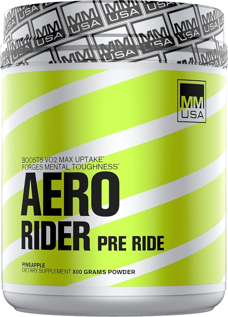 MMUSA Cycling Energy by Endurance + Stamina and Maximum Strength. Makes Cycling Much Easier Makes Life Worth Cycling. Mens Lean Supplement., Pineapple, Pineapple, 21.1644 Ounce