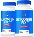 (2 Pack) Glycogen Fix Pro Capsules, All-Natural Blood Support Fórmula, Suplemento Premium Para apoyar estilo de vida saludable y mantener niveles estables, GlycogenFix Pro Reseñas (120 cápsulas)