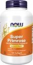 AHORA Suplementos de alimentos, Super Primrose 1300 mg con GLA naturalmente recurrente (ácido gamma-lenólico), 120 Softgels