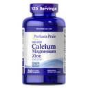 Pride de Puritan Premium Chelated Calcium Magnesium Zinc con Bone-ActiveTM, Suplemento dietético para la salud de los huesos y el soporte de funciones inmunitarias, 250 caplets Coated