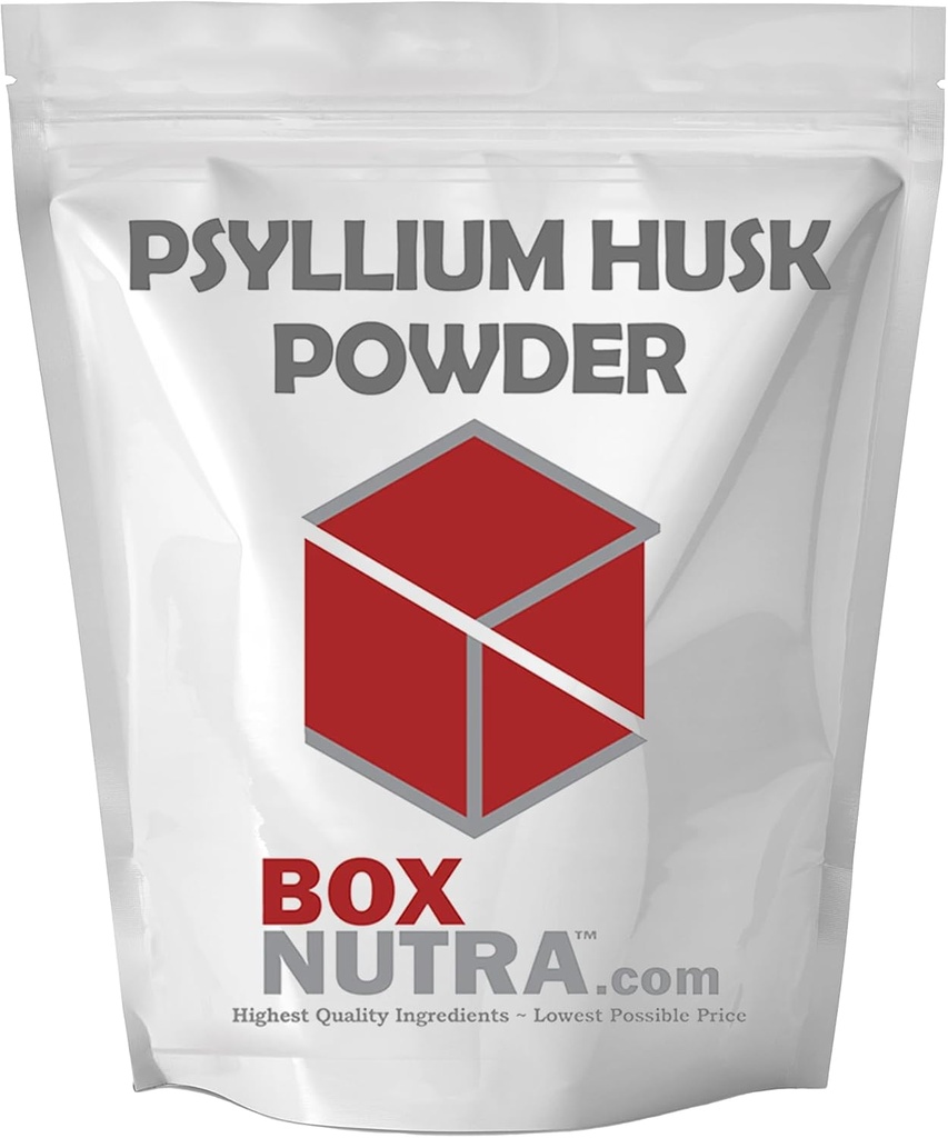 BoxNutra Psyllium Husk Powder - Bulk-Forming Laxative - Promotes Regular Bowel Movements - Improves Digestion, 1kg