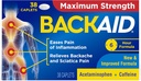Backaid Maximum Strength Aspirin-Free Pain Relief from Backache, Sciatica and Leg Pain, Powerful Combination, Long-Lasting 6 Hour Formula, 38 Cuenta