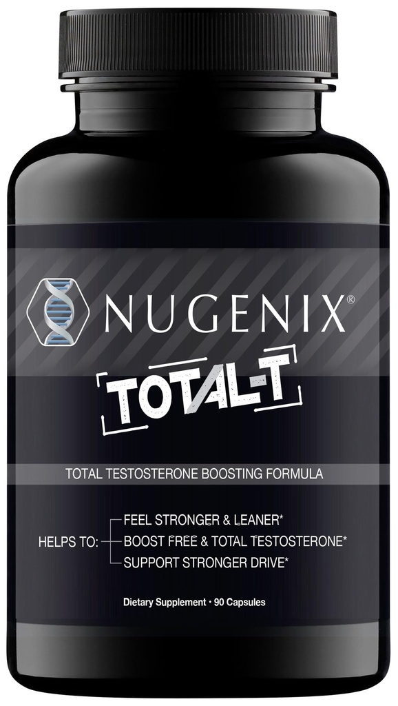 Nugenix Total-T, gratis y total de testosterona suplemento de booster para hombres, 90 cuenta