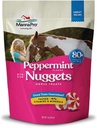 Manna Pro Bite-Size Nuggets for Horses – Caballos de entrenamiento – Peppermint Flavored Treats for Horses – 1 LB