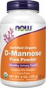 AHORA Suplementos de alimentos, D-Mannose Powder, Proyecto no-OMG Verificado, Tract de orina saludable*, 6-Once