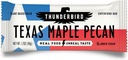 Thunderbird Bars Energy Snack, Gluten-Free with Protein, Healthy Real Food, Vegan Paleo Non-GMO, No Añadido Sugar, Texas Maple Pecan Flavor (12 Conde, 1.7 oz. Bares)