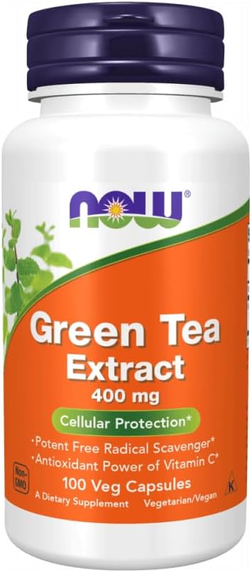 AHORA FOODS Té verde Extracto 400mg 60% cápsulas, 100 TC