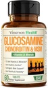 Glucosamine Chondroitin MSM Suplemento – Advanced Joint Supplements for Men and Women w/Glucosamine Sulfate 1000mg, Condroitin Sulfate &amp; MSM, Vitamina B12 y Más para la salud conjunta – FSA Eligible
