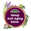Salve de cáñamo - Esquí Moisturizer Balm, All Natural Ingredients - Aloe Vera, Aceite de coco, Rose Hips, " Más, 1.7oz (6000 mg)