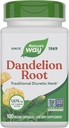 Camino de la Naturaleza Dandelion Root, Herb Diurético Tradicional*, Vegan Dandelion Root Capsules, 100 Conde (Packaging May Vary)