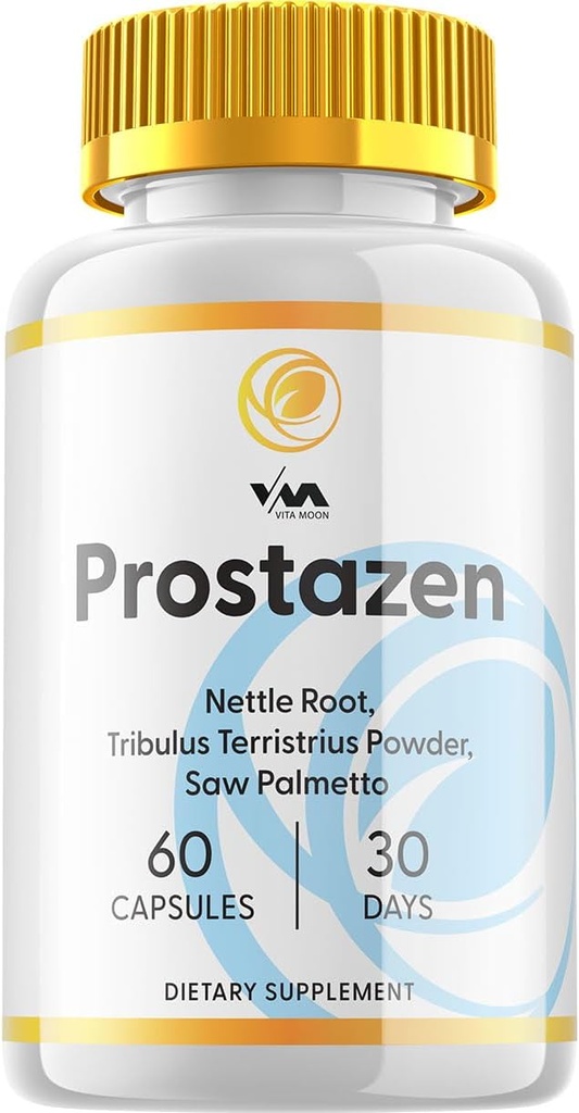 (1 Pack) Prostazen Prostate Support Capsules – Prostazen Pills Suplemento, Maximum Strength, New Improved Multivitamin Formulation, Prostazen Reviews, 60 cápsulas