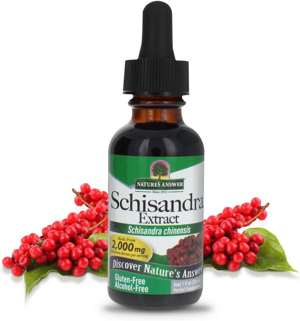 Respuesta de la naturaleza Schisandra Berry, 1-Ounce