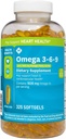 Miembros marcan Omega 3-6-9 Suplemento dietético (325 conde)