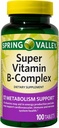 ikj Super Vitamina B-Complex Tabletas Suplemento dietético, 100 Cuenta