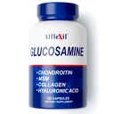 ALFA VITAMINS ALFLEXIL Glucosamine, Chondroitin & Collagen Supplement, Gluten Free, Supports Joints, Bones & Knees, Includes MSM & Hyaluronic Acid for Mobility & Joint Health, 120 Capsules