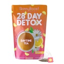 SkinnyBoost 28 Day Detox Daytime Tea - CITRUS MINT (28 Tea Bags) Apoya Metabolism Boost, Detox, All Natural, Non GMO, Vegan, Keto Friendly