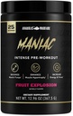 Anabolic Warfare Black Series Maniac, Pre-Workout Powder, Supports Nitric Oxide, Muscle Pumps, and Protein Synthesis* Fruit Explosion