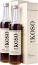 R's KOSO 5-Day Cleanse Japanese Enzyme Drink Rich in Probiotics and Prebiotic, Made from 100+ Vegetables ? Fruits - Natural Support for Better Digestion & Gut Health + Detox + Cleanse - 16oz × 2