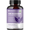 Suplemento Glycinate de Magnesio puro – Magnesio Chelated altamente Absorbable para apoyar el sueño, el músculo " salud nerviosa, energía, relajación " salud ósea – 200 mg por ser, 180 cápsulas