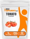 BulkSupplements.com Tomato Powder - Ground Tomato Powder for Coooking - Vegan & Gluten Free, 5g per Serving, 250g (8.8 oz) (Pack of 1)